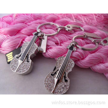 Metal Violin USB Flash Driver